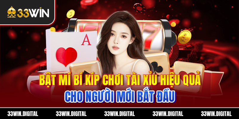 Bật mí bí kíp chơi Tài Xỉu hiệu quả cho người mới bắt đầu